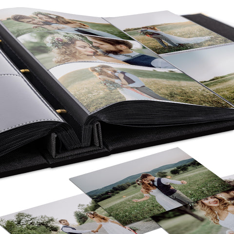 ZICOTO large-capacity album holds up to 500 photos.