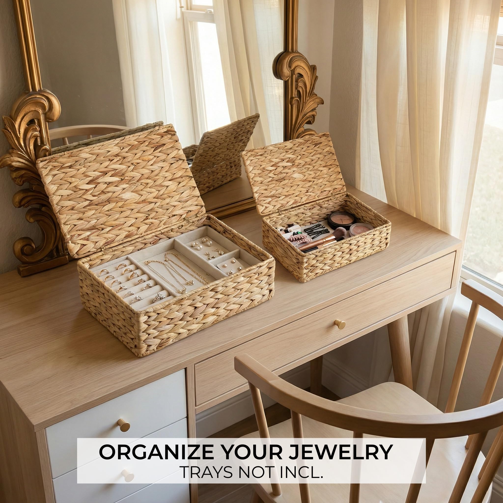 ZICOTO natural material baskets offer eco-friendly storage