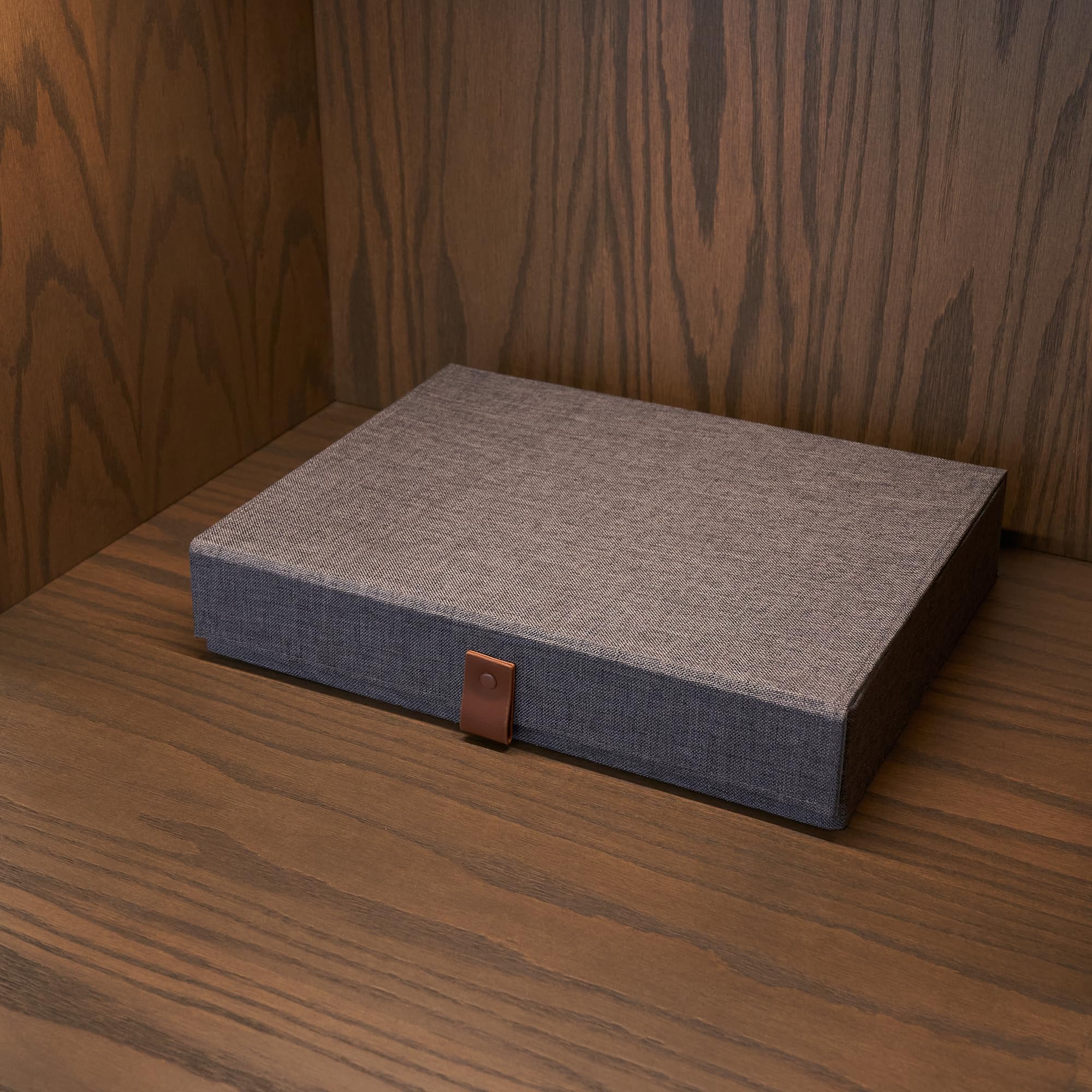 ZICOTO scrapbook paper storage box for organizing craft supplies