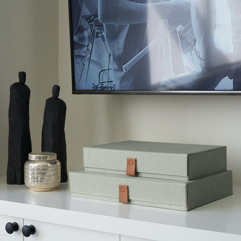 ZICOTO scrapbook paper storage box keeps papers tidy