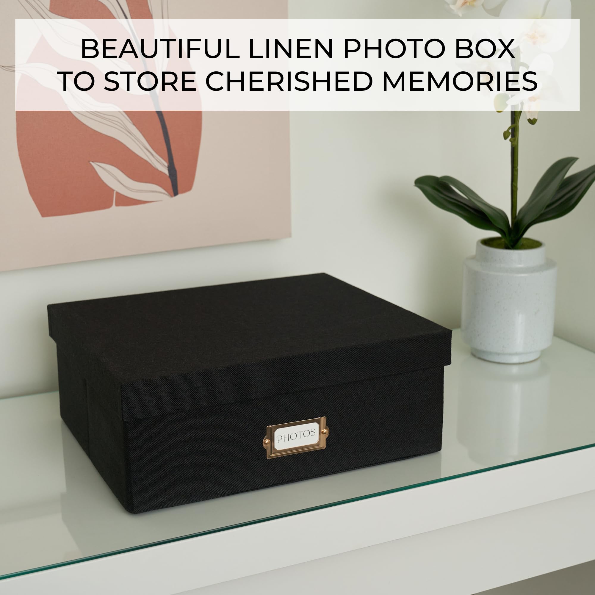 ZICOTO stackable design saves shelf space while keeping memories organized.