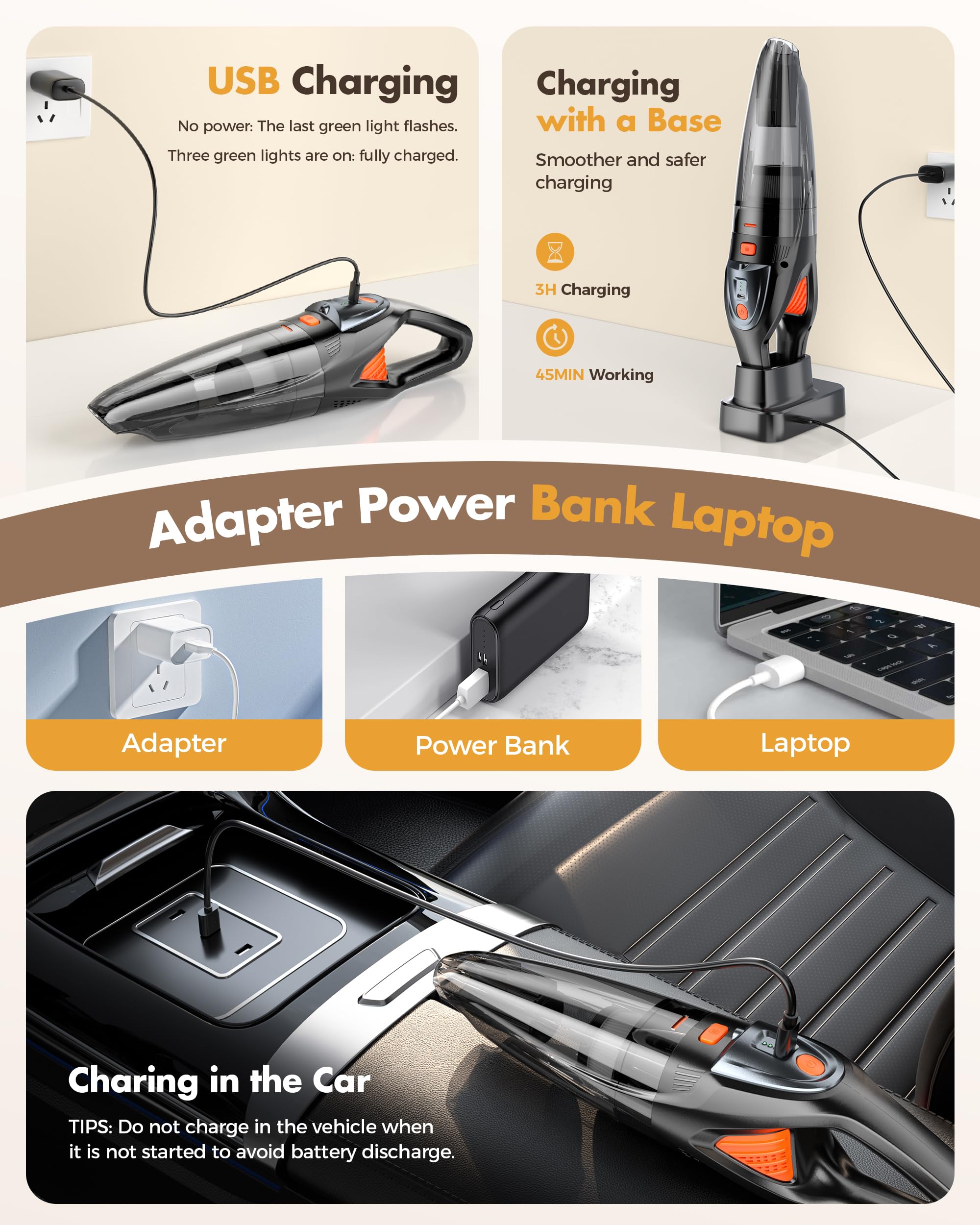 ZIHUOFAN lightweight at 1.37 lbs for easy cleaning anywhere.