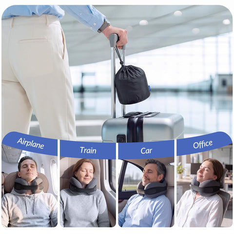 ZIKEE dual straps secure pillow to seats for steady rest