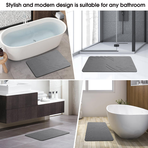 Versatile placement for bathroom, kitchen, entry, or poolside.