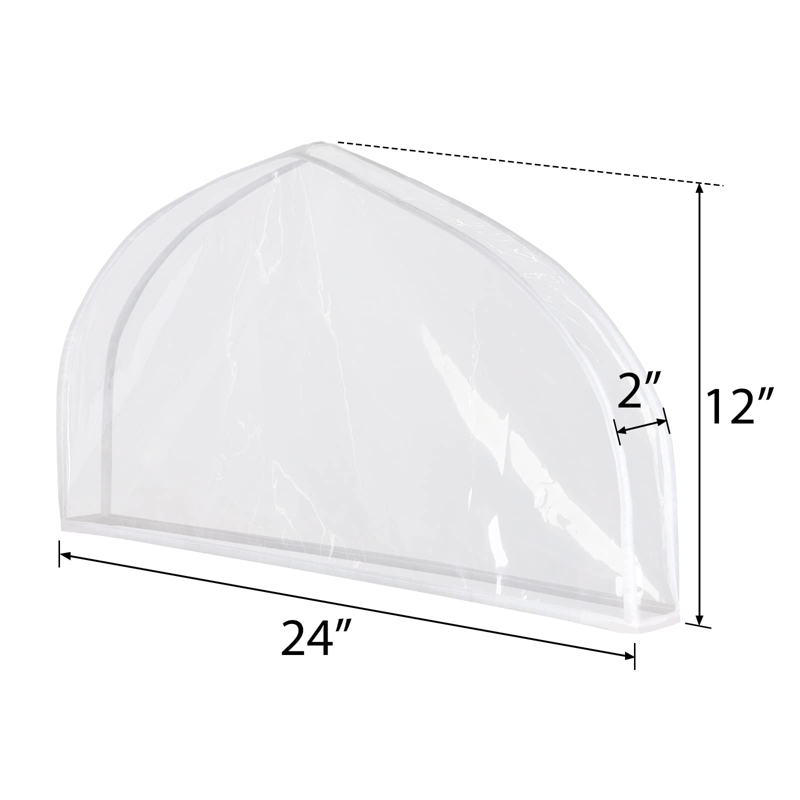 Zilink shoulder protectors with a 2-inch gusset providing extra room for bulky outfits.