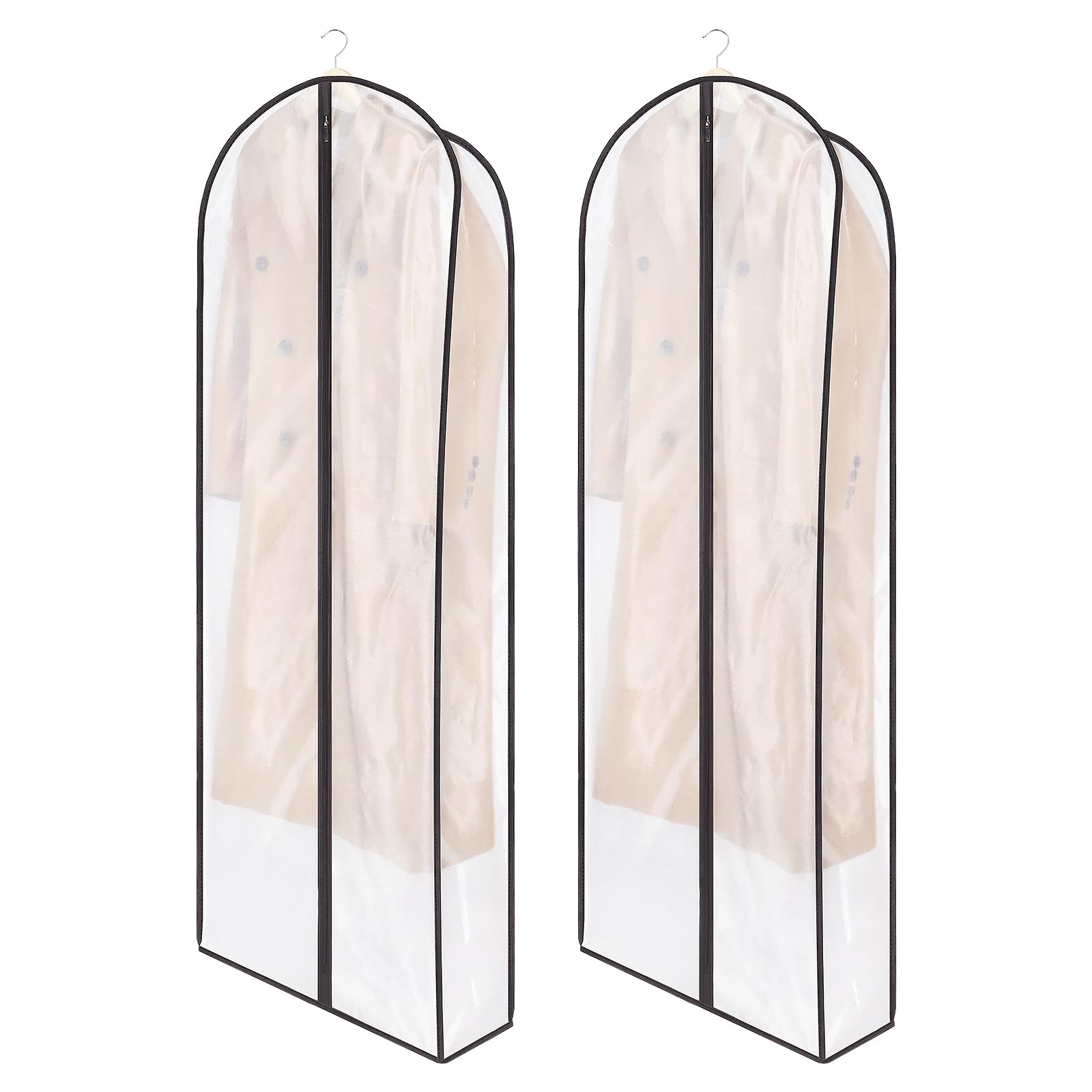 Zilink breathable dress bag 60inch protects gowns while improving airflow