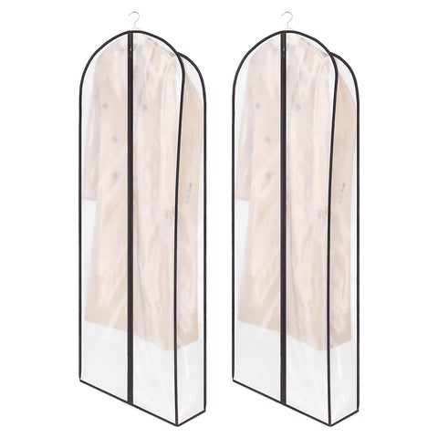 Zilink breathable dress bag 60inch protects gowns while improving airflow