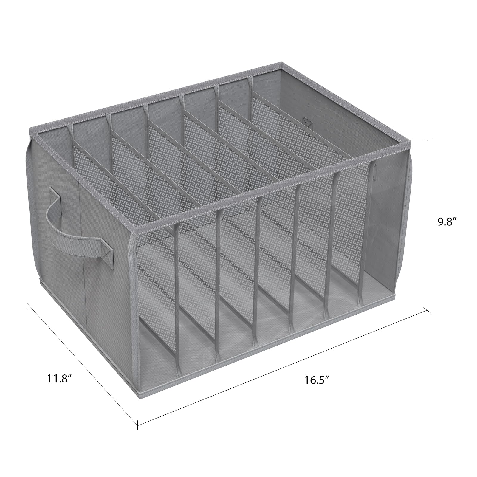 Zilink pants organizer side view showcasing versatile storage for jeans and leggings