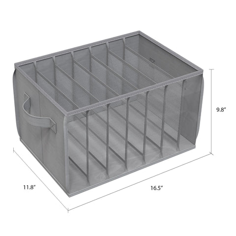 Zilink pants organizer side view showcasing versatile storage for jeans and leggings
