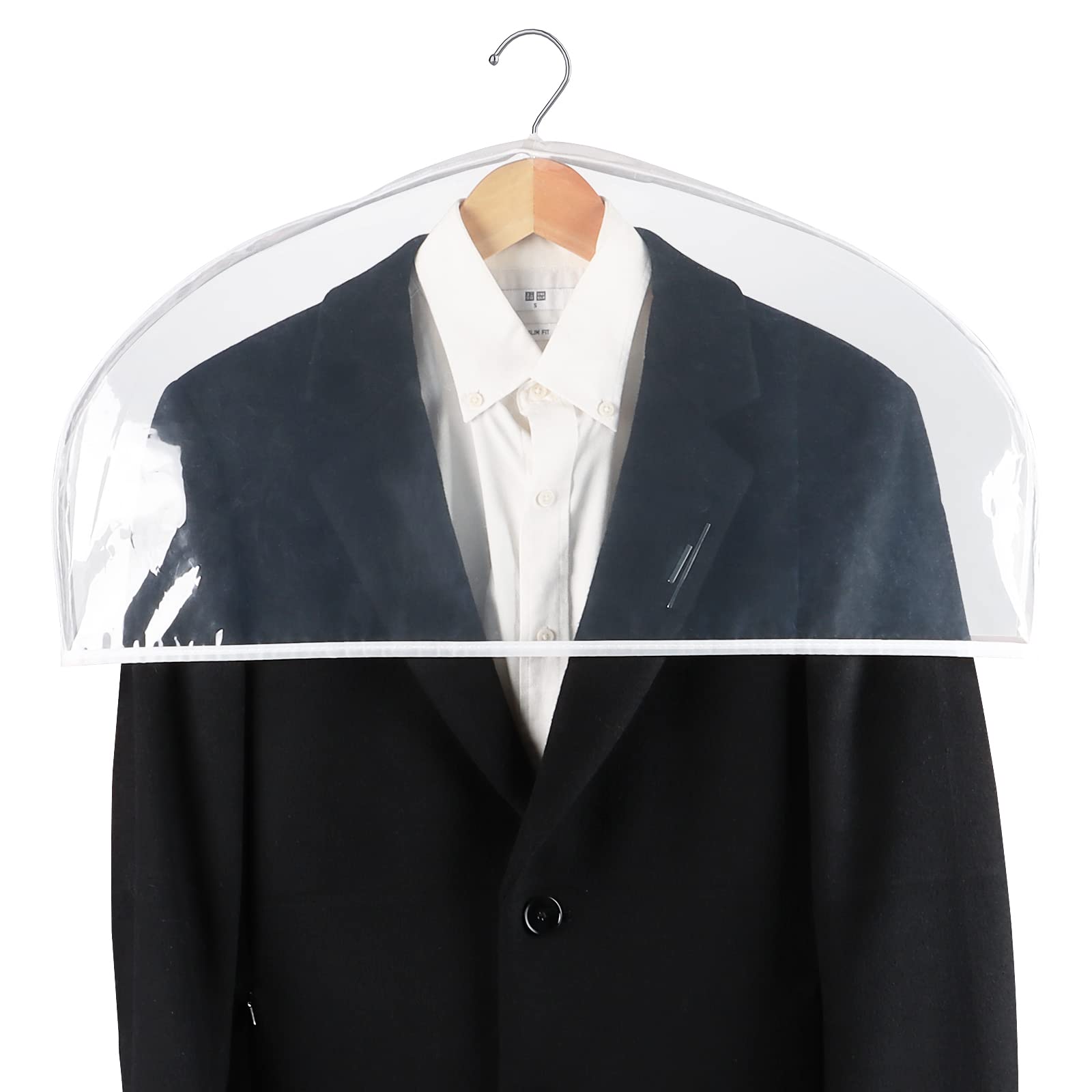 Zilink reinforced hanger opening eases sliding standard hangers through without tearing.