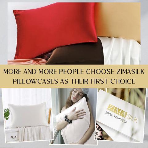 ZIMASILK 2-pack gift-ready packaging for beauty sleep lovers