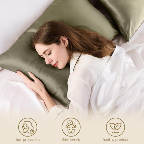 ZIMASILK double-sided silk pillowcase offers versatile sleeping comfort.
