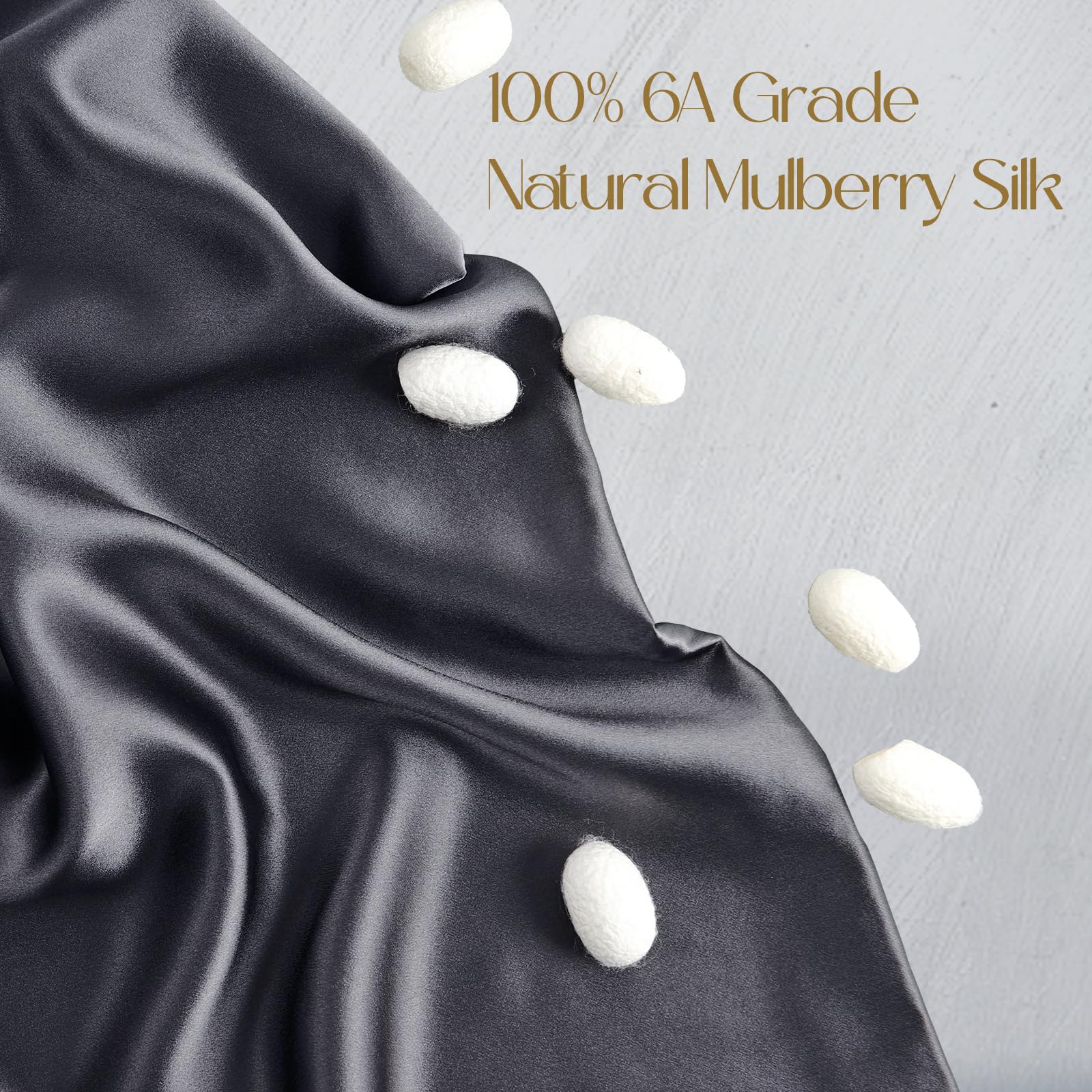 ZIMASILK double-sided silk highlights versatile, breathable comfort for skin and hair.