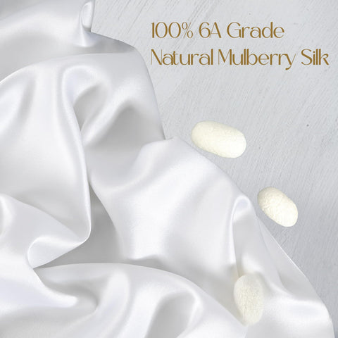 Close-up of ZIMASILK hidden zipper pillowcase preventing hair snagging