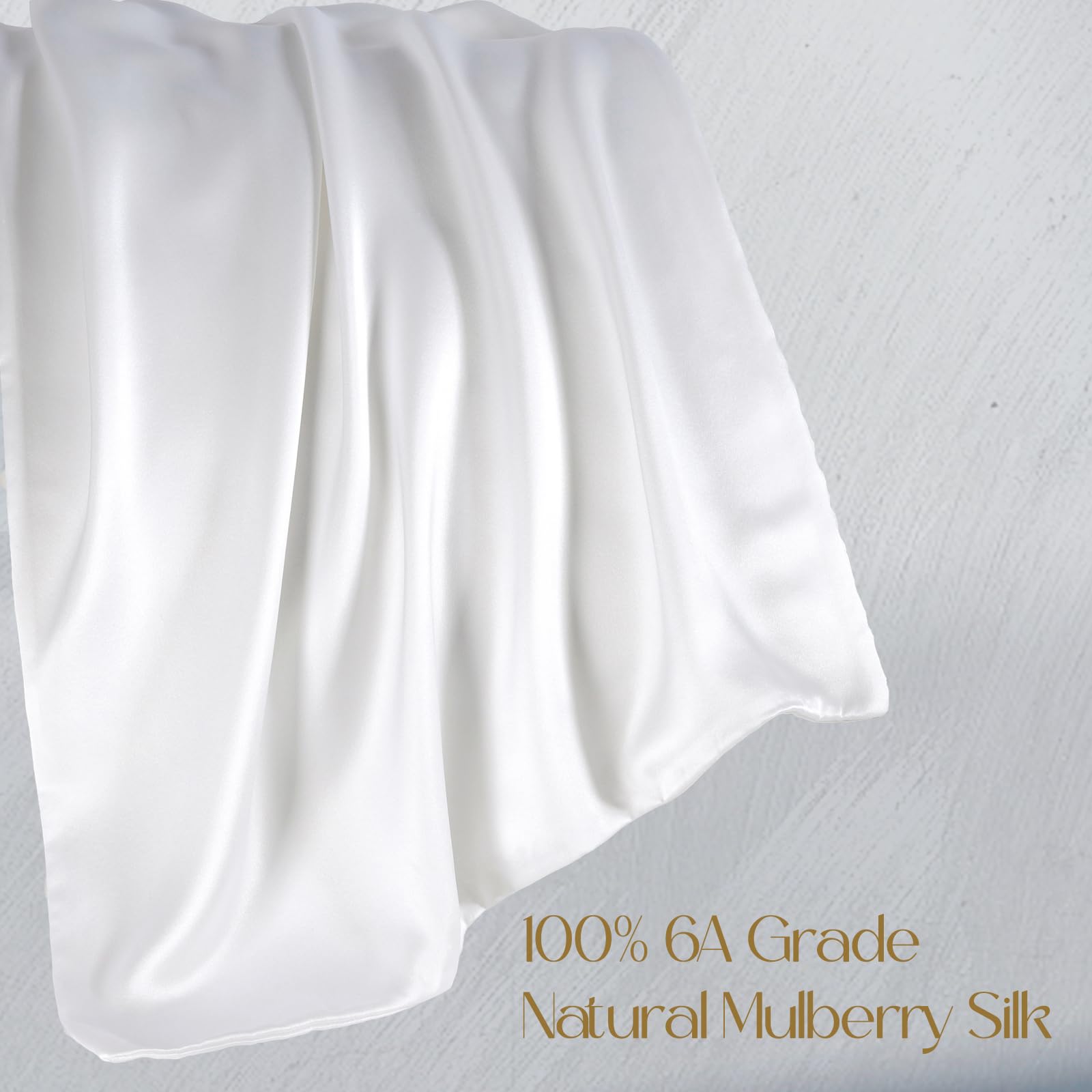 ZIMASILK mulberry silk close-up shows luxurious smooth fibers.