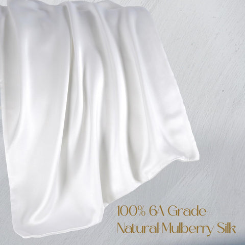 ZIMASILK mulberry silk close-up shows luxurious smooth fibers.