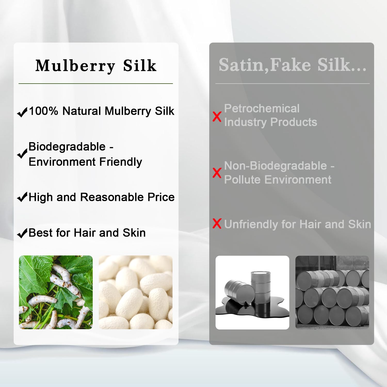 ZIMASILK pillowcase color varieties offer colorfast options after washing.
