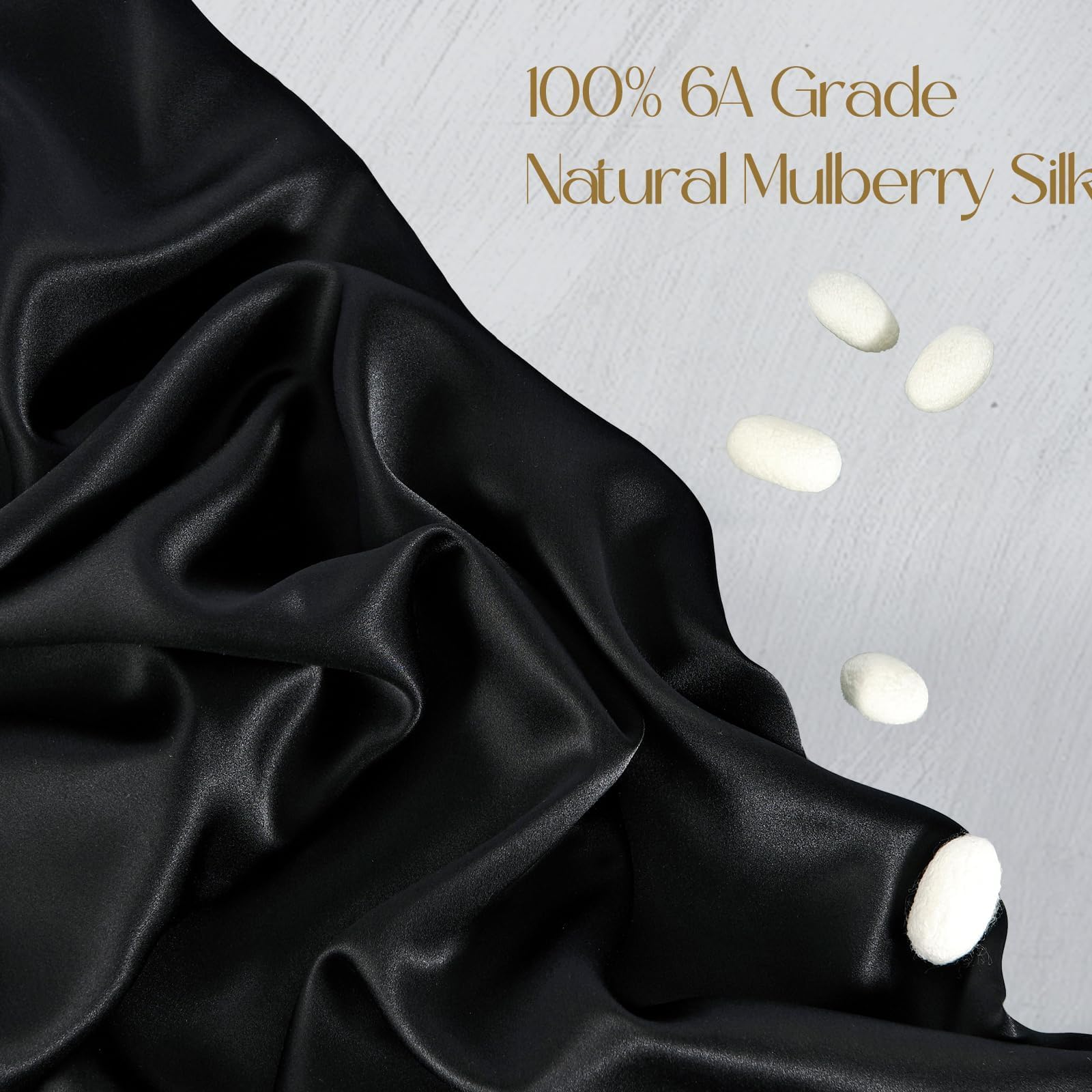 ZIMASILK double-sided silk surface for hair and skin softness