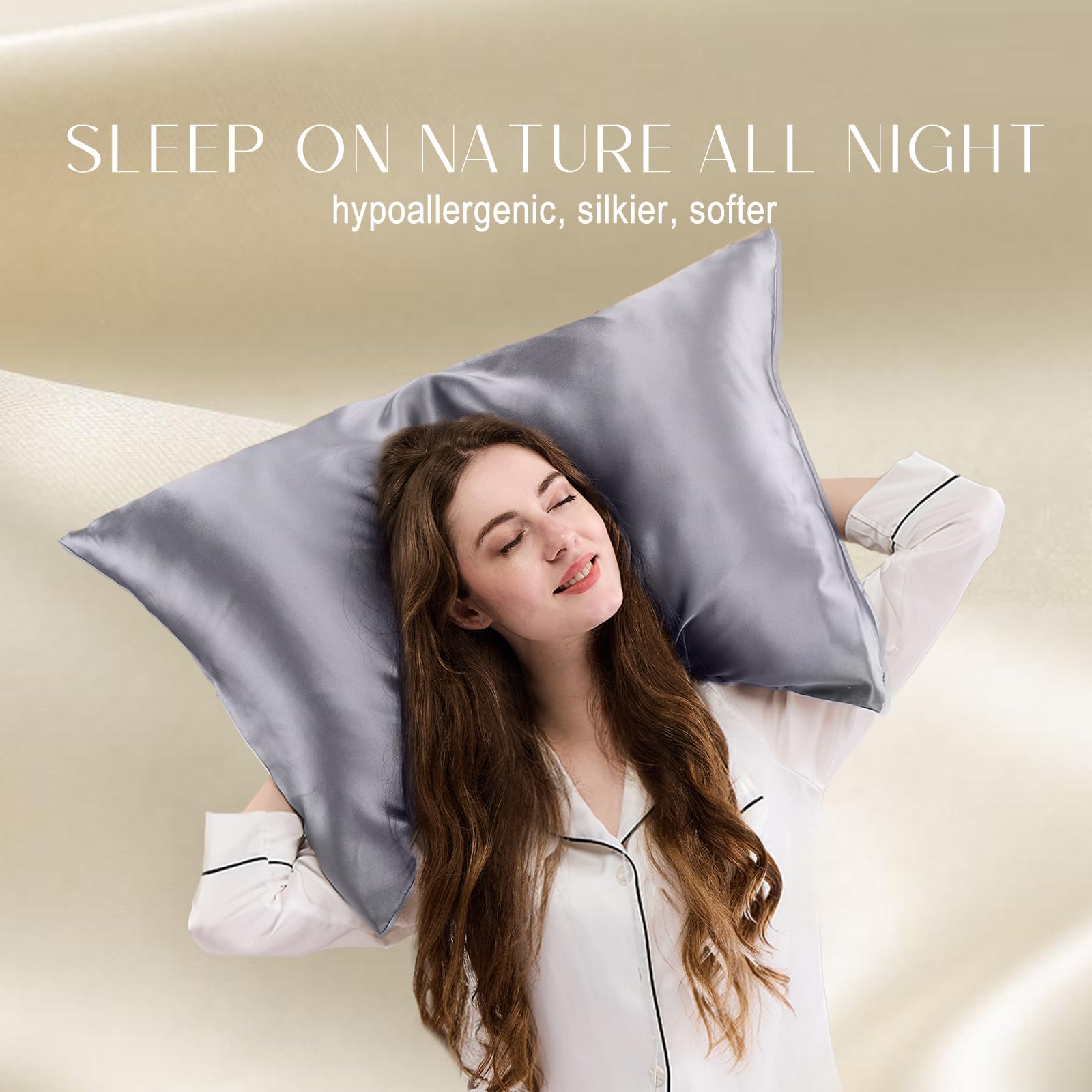ZIMASILK double-sided silk pillowcase for versatile use on both sides