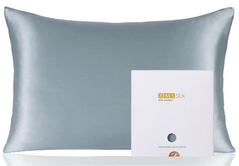 ZIMASILK pillowcase with hidden zipper for secure sleep