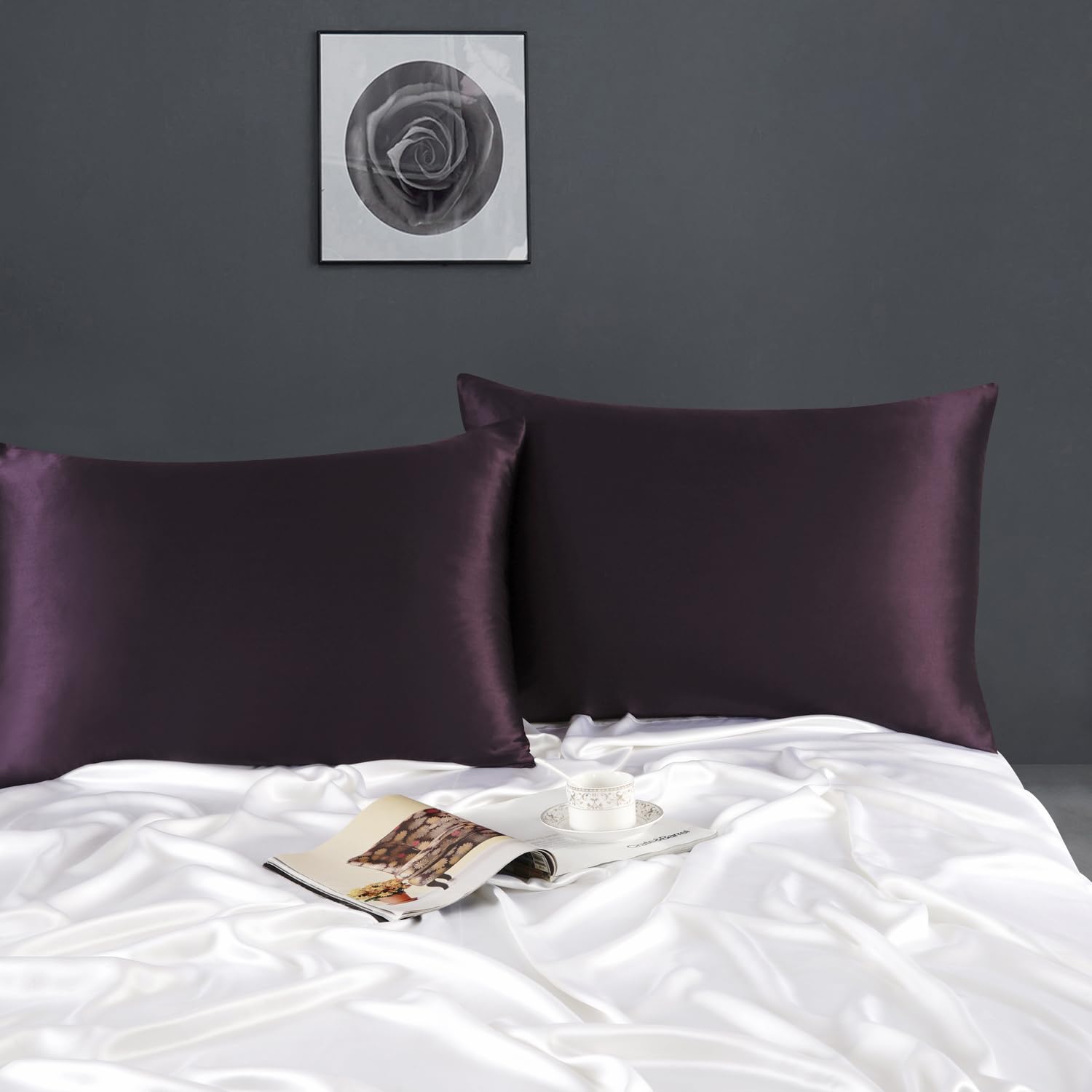Smooth silk may be gentle on skin and hair.