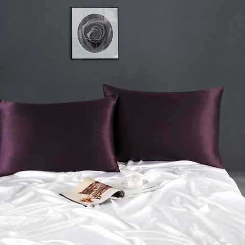 Smooth silk may be gentle on skin and hair.