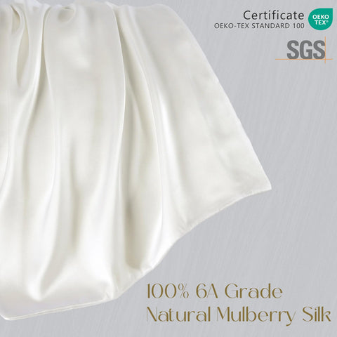 ZIMASILK silk pillowcase is gentle on sensitive skin