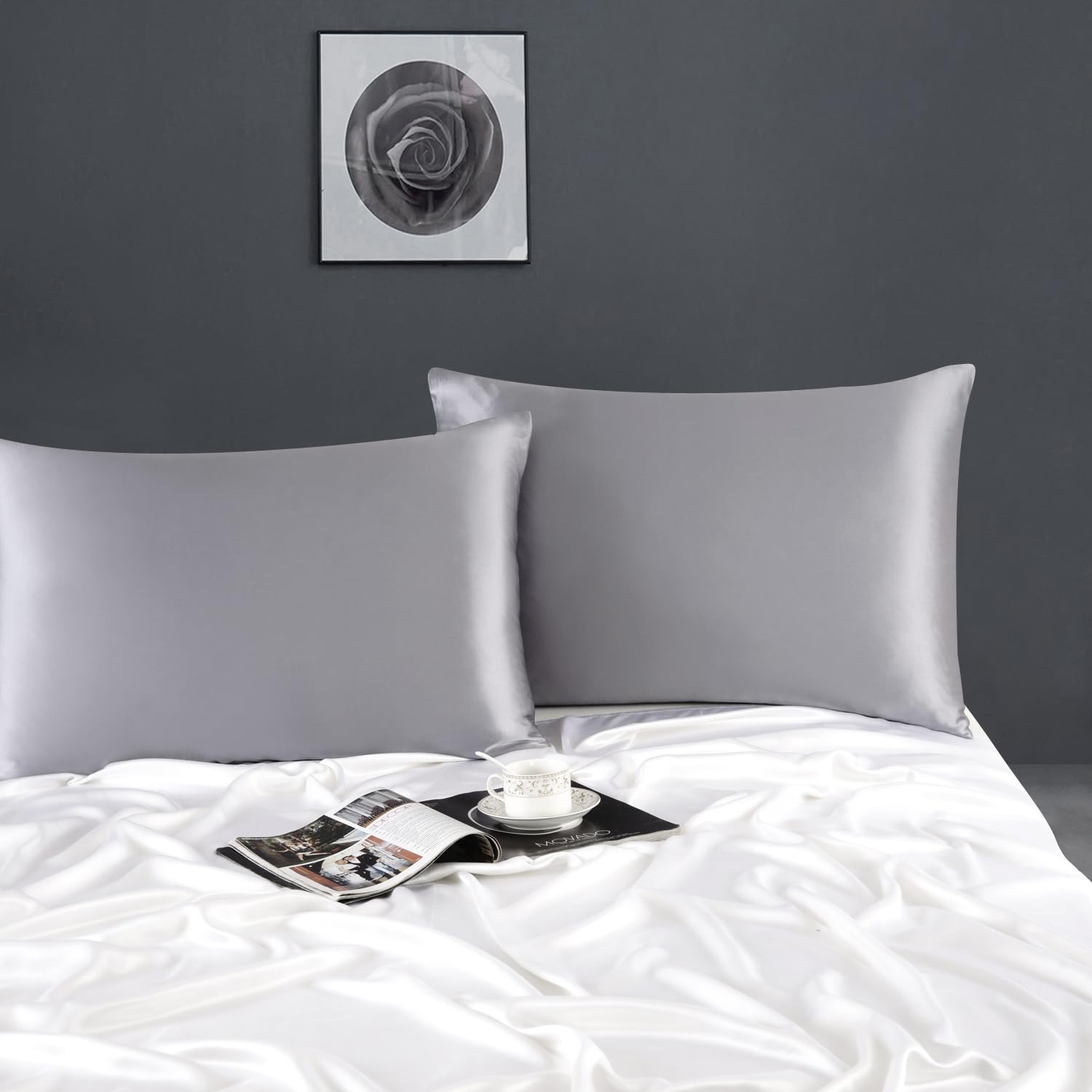 ZIMASILK precision stitching reflects quality construction and durability