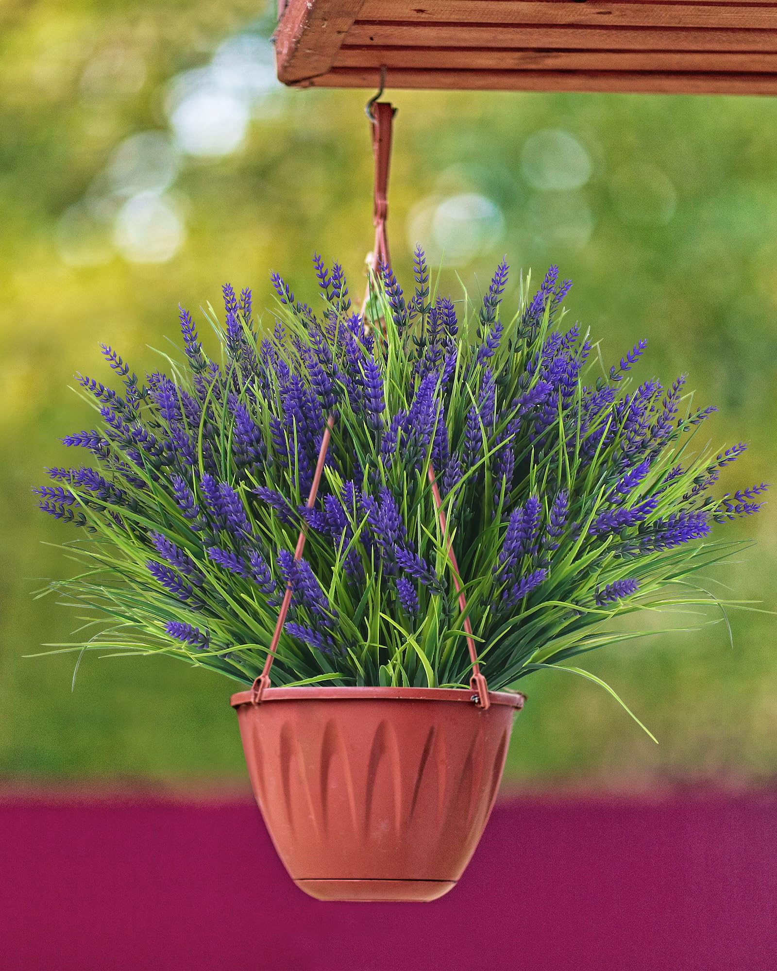 ZINHO lavender flowers in window box for long-lasting color