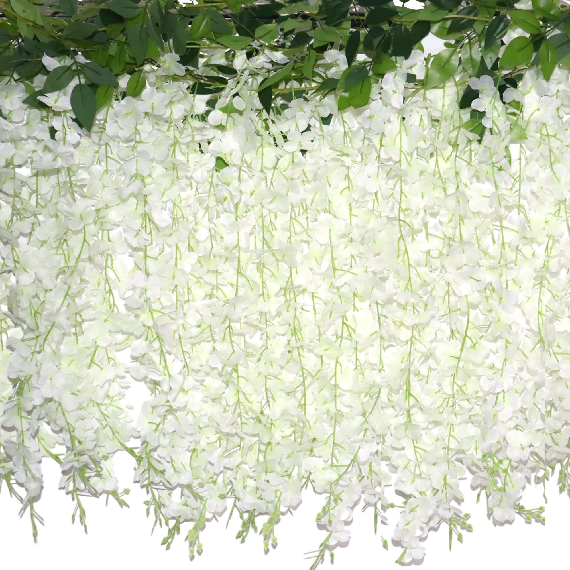 ZINHO wisteria 60-branch hanging flowers for easy arch decoration