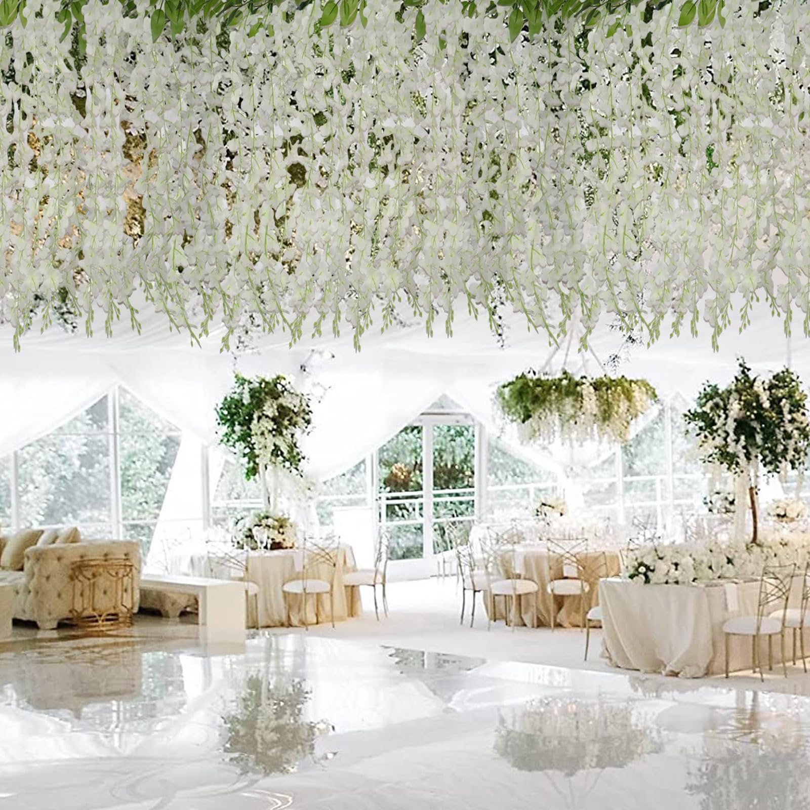 ZINHO wisteria versatile use for parties, bedrooms, and events