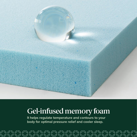 Zinus Cooling Essential Memory Foam Mattress twin certifications highlight safe materials.