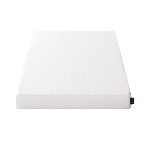 Zinus Cooling Essential Memory Foam Mattress twin expanded after unpacking for full shape.