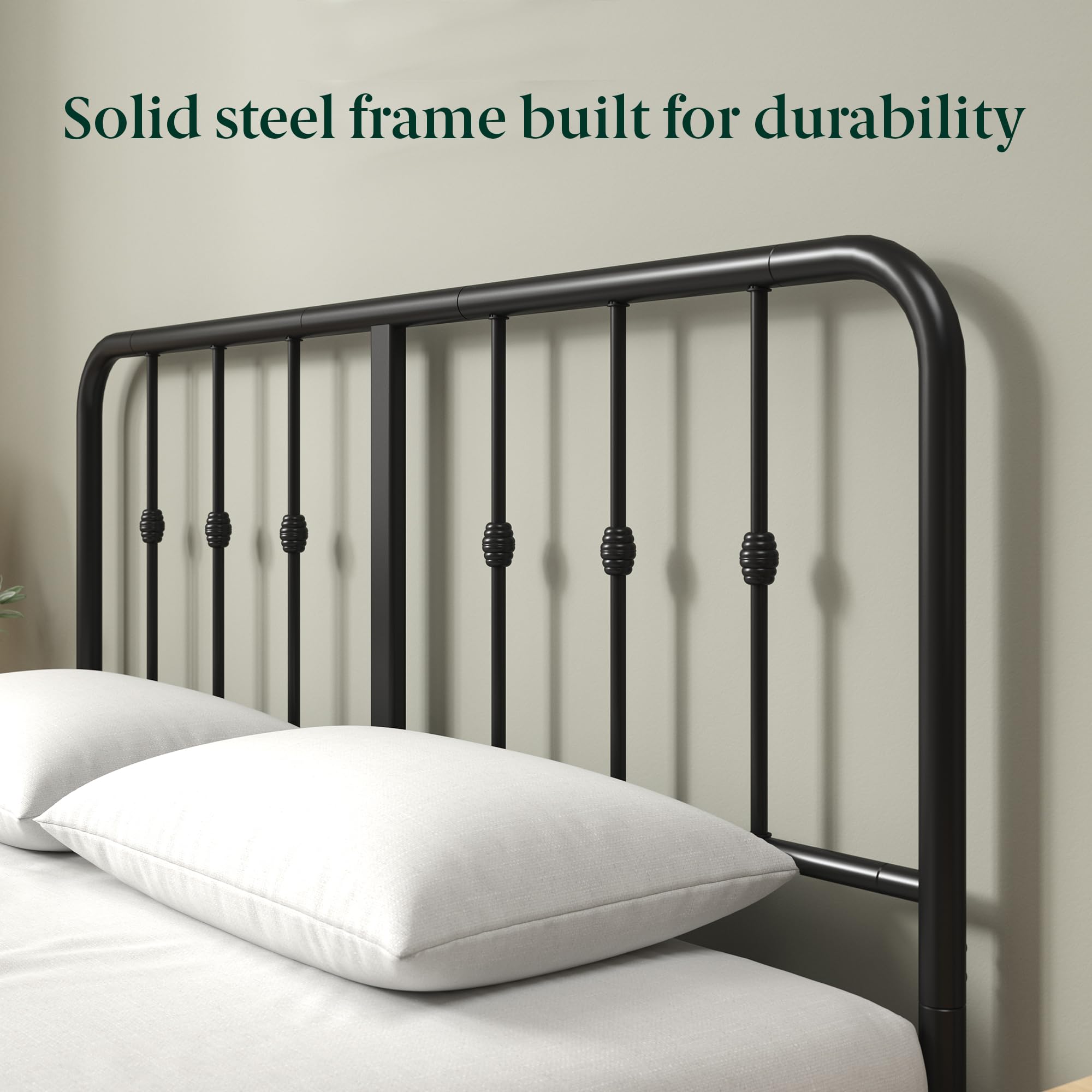 Zinus Leonardo underbed clearance highlighting extra storage space