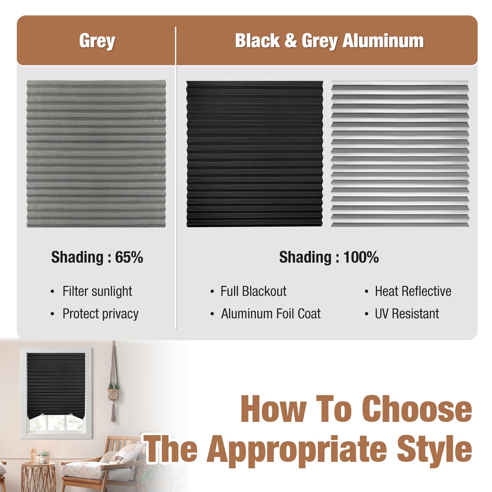 Zipcase packaging shows six shades ready for simple install