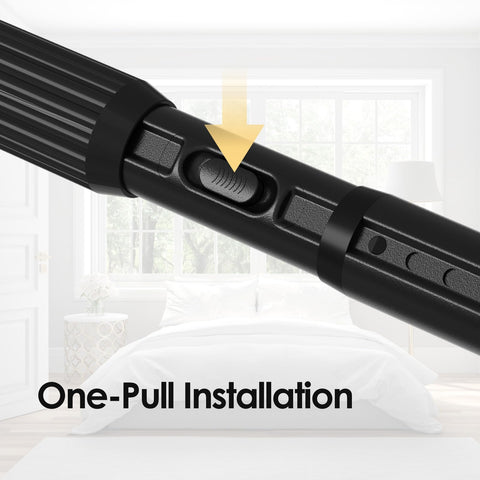 ZipGlo end caps distribute pressure to protect walls.