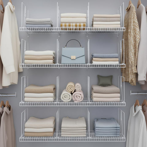 ziroland organizer dividers maximize shelf space and simplify item access