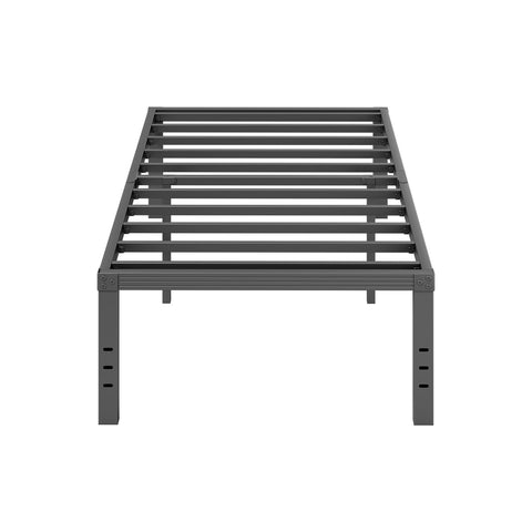 ZIYOO Twin Bed Frame with sleek design for versatile, easy placement in any room.