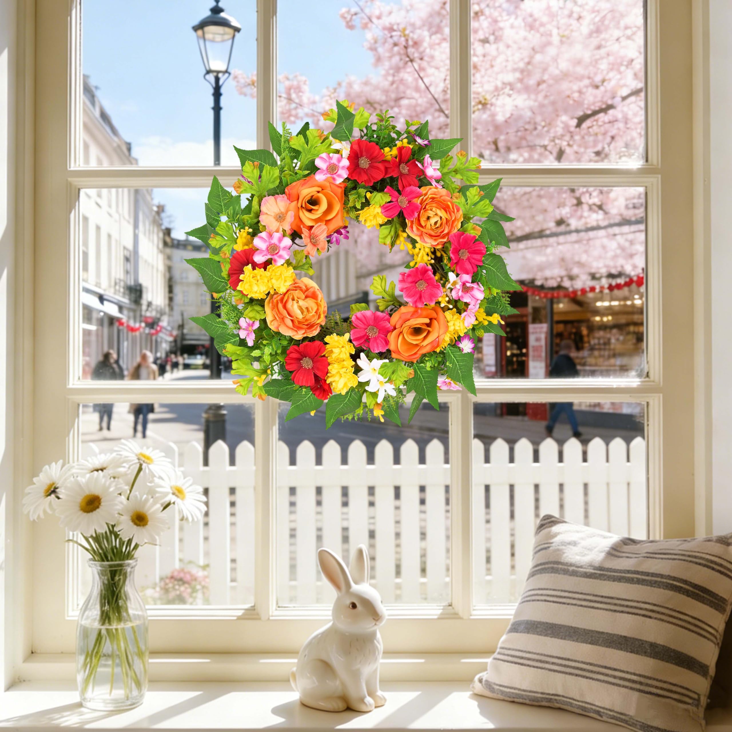 zjlmit multicolor floral accents brighten entryways and walls