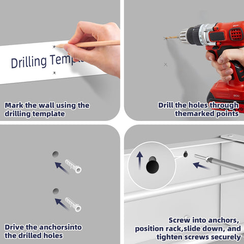 ZMBESUP durable rack uses five aluminum rods for reliable air-drying.