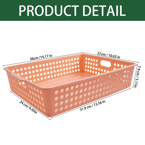 Zmpkhba pink basket keeps craft supplies neatly stored and reachable