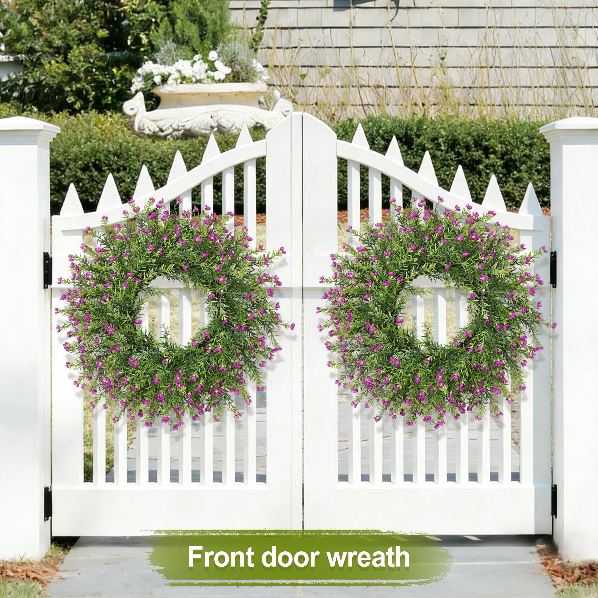 Zmtyykh Colorfast finish and door-friendly design avoid scratches.