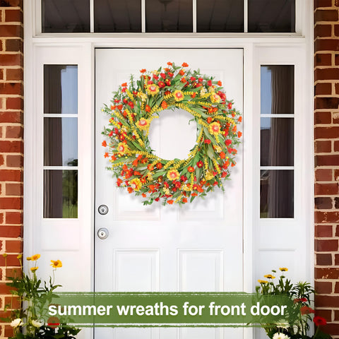 Zmtyykh full 26 inch display provides a balanced, eye catching spring decor.
