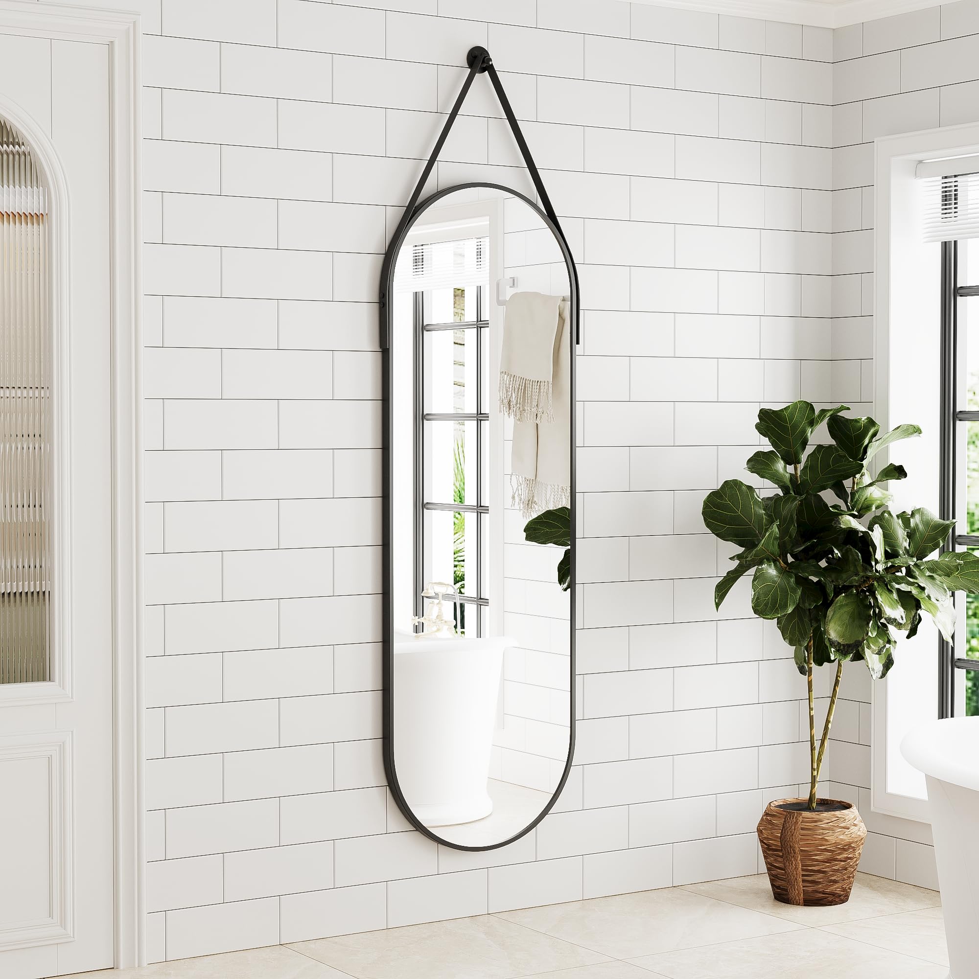 ZMYCZ nano-mirror with anti-shatter technology for safer, clear reflections.