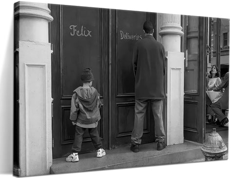ZNHART funny bathroom wall art in black-and-white poster for a playful bathroom mood