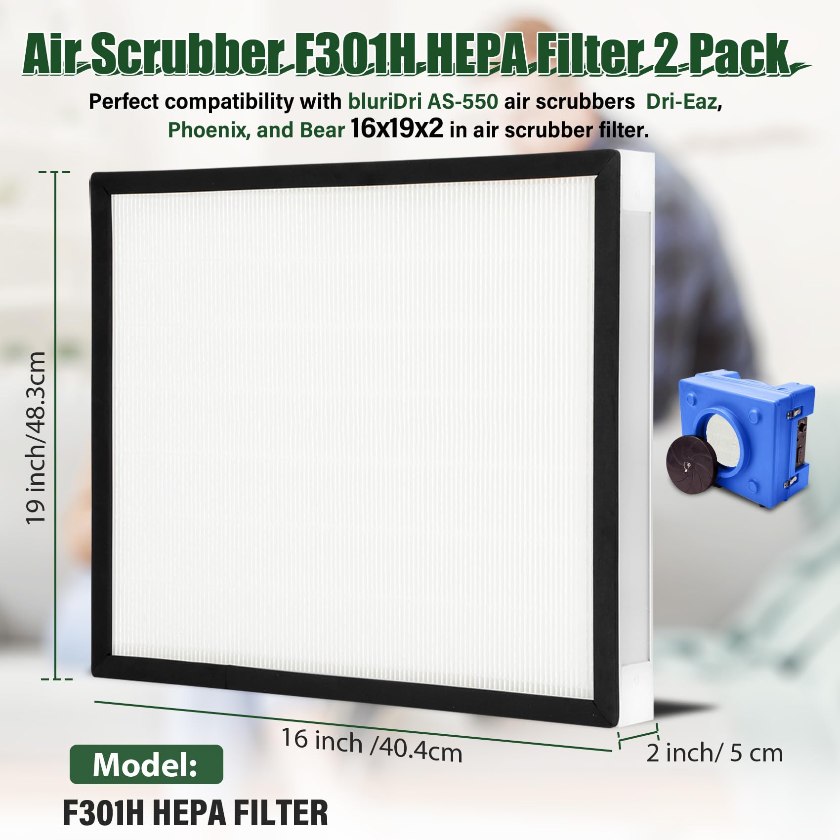 Znnam air shield 550 filter installation demonstrated for easy replacement.