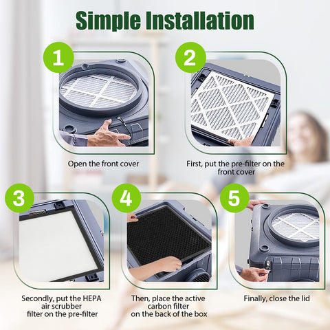 Znnam filter suited for water damage restoration and debris cleanup tasks.