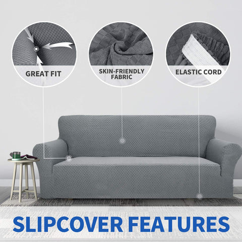 ZNSAYOTX anti-slip bottom keeps the slipcover in place during use