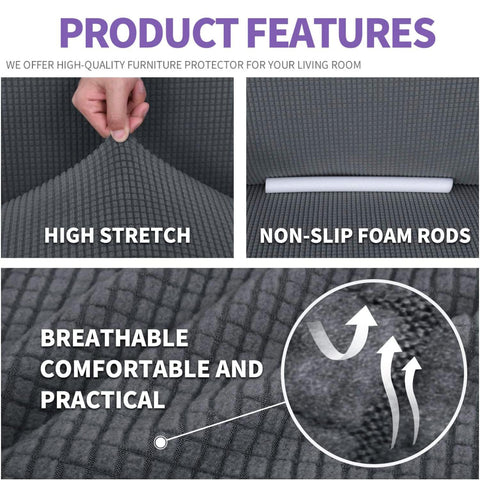 ZNSAYOTX easy-install slipcover for one-person setup and quick refresh.