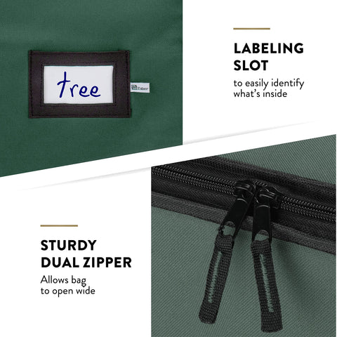 ZOBER attached card-slot labels contents for quick identification